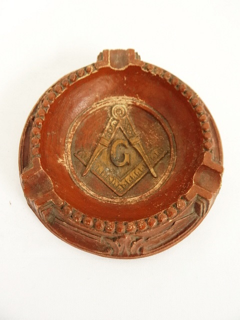 画像: FREEMASON フリーメイソン 灰皿 (ANTIQUE) 「Antique Goods」 入荷しました。