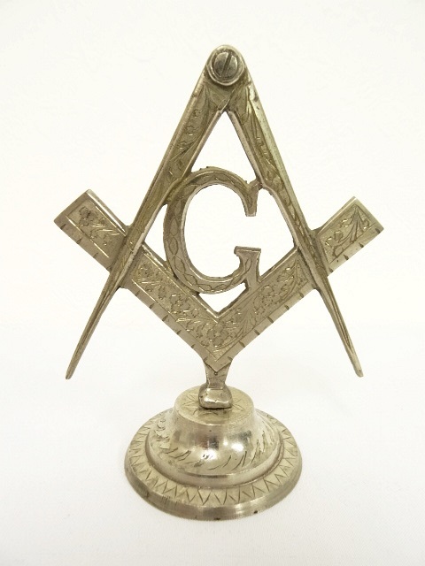 画像: FREEMASON フリーメイソン エンブレム オブジェ (ANTIQUE) 「Antique Goods」 入荷しました。