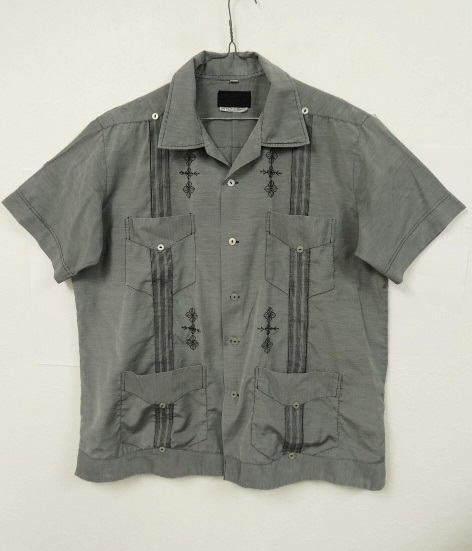 画像: キューバシャツ 後染めブラック (VINTAGE) 「S/S Shirt」 入荷しました。