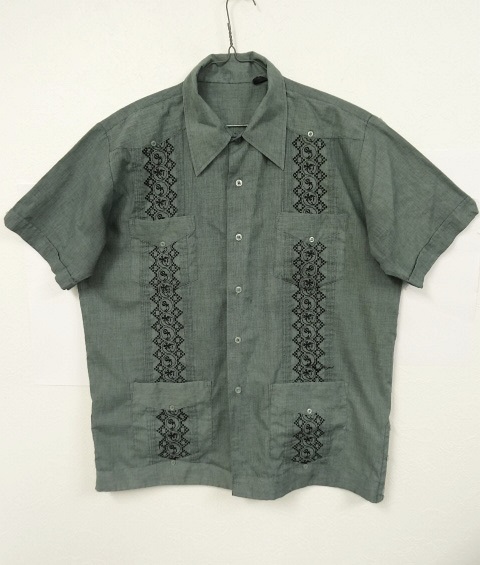 画像: キューバシャツ 後染めブラック (VINTAGE) 「S/S Shirt」 入荷しました。