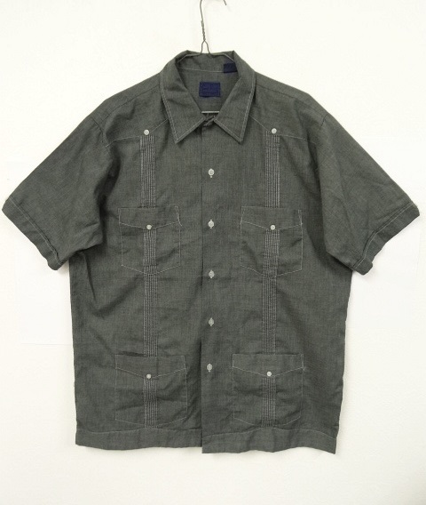 画像: キューバシャツ 後染めブラック (VINTAGE) 「S/S Shirt」 入荷しました。