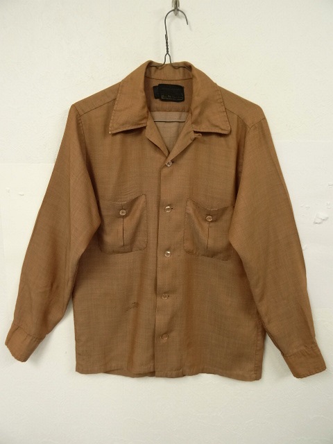 画像: 60'S SEARS オープンカラーシャツ (VINTAGE) 「L/S Shirt」 入荷しました。