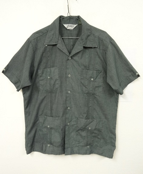 画像: キューバシャツ 後染めブラック (VINTAGE) 「S/S Shirt」 入荷しました。