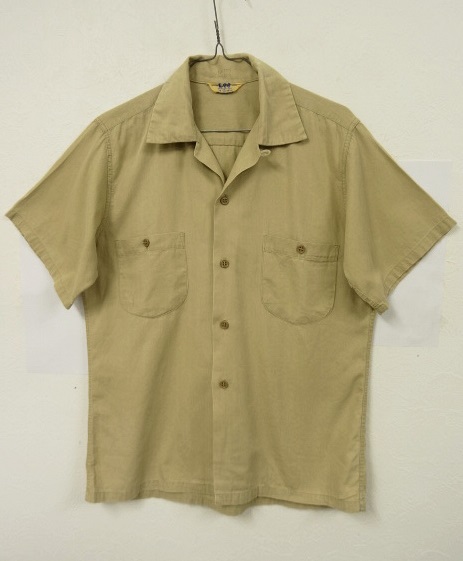 画像: 60'S Lee オープンカラー 半袖 シャツ (VINTAGE) 「S/S Shirt」 入荷しました。