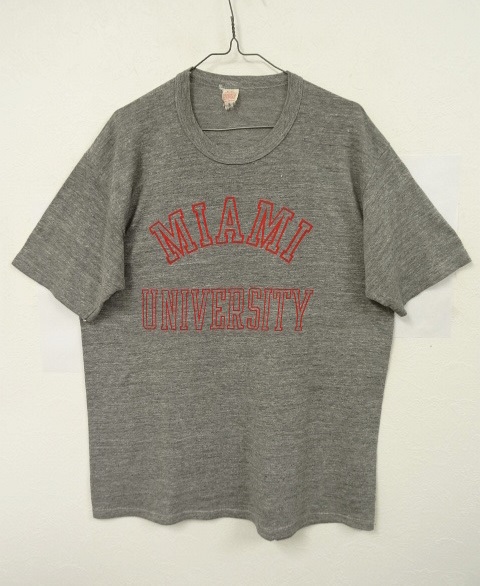 画像: 80'S MIAMI カレッジ Tシャツ USA製 (VINTAGE) 「T-Shirt」 入荷しました。