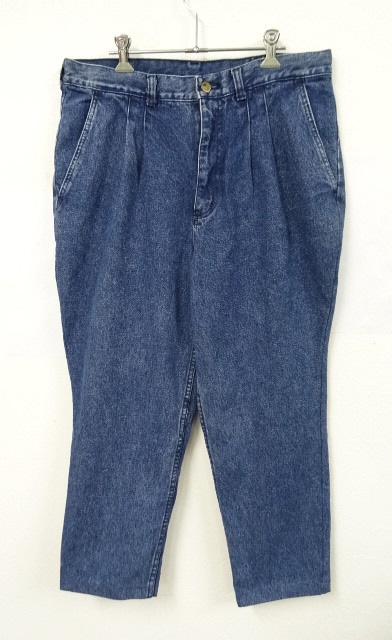画像: 90'S ツープリーツ デニムパンツ (VINTAGE) 「Bottoms」 入荷しました。