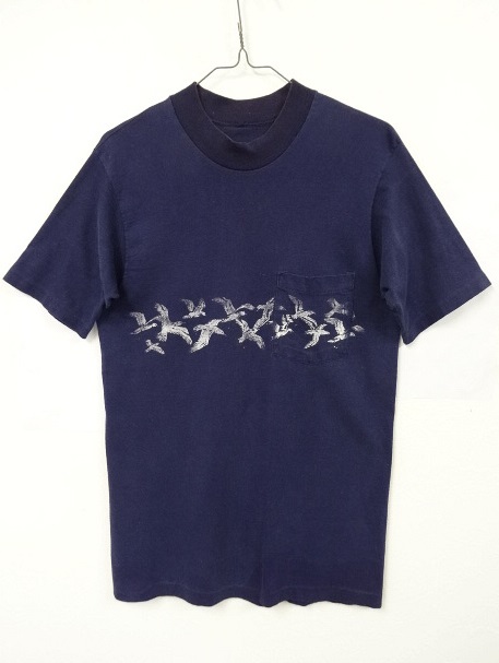 画像: 80'S モックネック ポケット付き Tシャツ (VINTAGE) 「T-Shirt」 入荷しました。