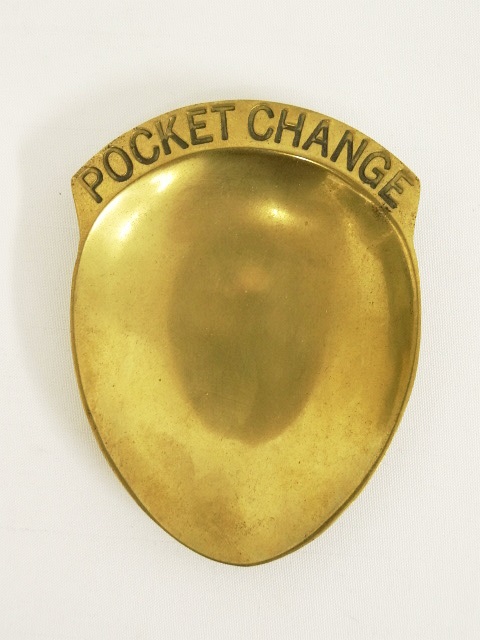 画像: ブラス製 POCKET CHANGE (ANTIQUE) 「Antique Goods」 入荷しました。