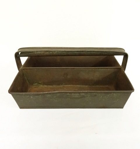 画像: ハンドル付き スチール ボックス (ANTIQUE) 「Antique Goods」 入荷しました。