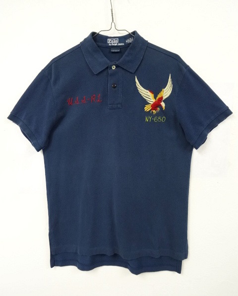 画像: ラルフローレン 刺繍入り ポロシャツ (USED) 「S/S Polo」 入荷しました。