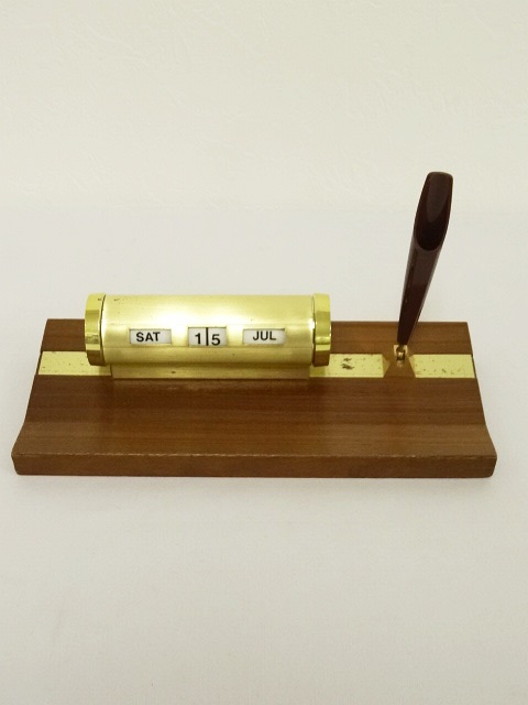 画像: PARK SHERMAN パーペチュアルカレンダー ペン立て付き (ANTIQUE) 「Antique Goods」 入荷しました。