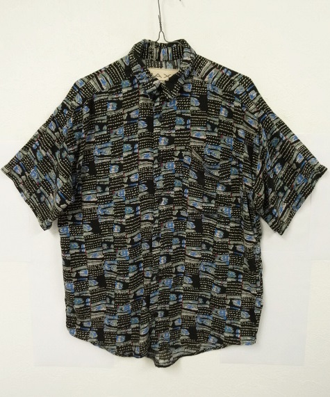 画像: MAXX FM レーヨンシャツ USA製 (VINTAGE) 「S/S Shirt」 入荷しました。