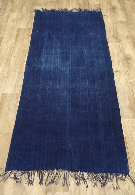 画像: アフリカン インディゴ ファブリック ラージサイズ DK INDIGO (ANTIQUE) 「Antique Goods」 入荷しました。