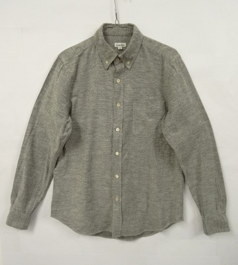 画像: STEVEN ALAN 起毛コットン ボタンダウンシャツ USA製 (USED) 「L/S Shirt」 入荷しました。
