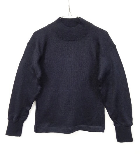画像: イタリア軍 ハイネック セーター NAVY (DEADSTOCK) 「Knit」 入荷しました。
