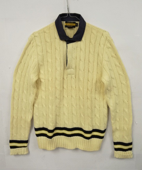 画像: RUGBY 襟ラガーシャツ チルデンセーター (DEADSTOCK) 「Knit」 入荷しました。