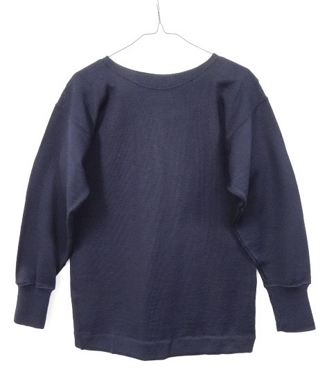 画像: イタリア軍 ボートネック セーター NAVY (DEADSTOCK) 「Knit」 入荷しました。