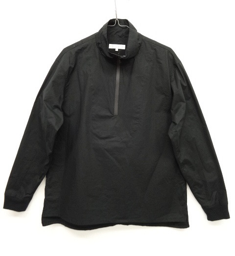 画像: RICEMAN. 止水ジップ プルオーバーシャツ BLACK (NEW) 「L/S Shirt」 入荷しました。