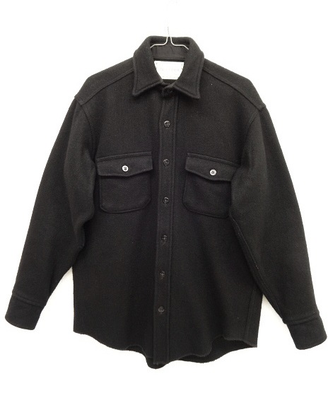 画像: MELTON イカリボタン CPOシャツ USA製 (USED) 「L/S Shirt」 入荷しました。