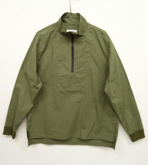 画像: RICEMAN. 止水ジップ プルオーバーシャツ OLIVE (NEW) 「L/S Shirt」 入荷しました。