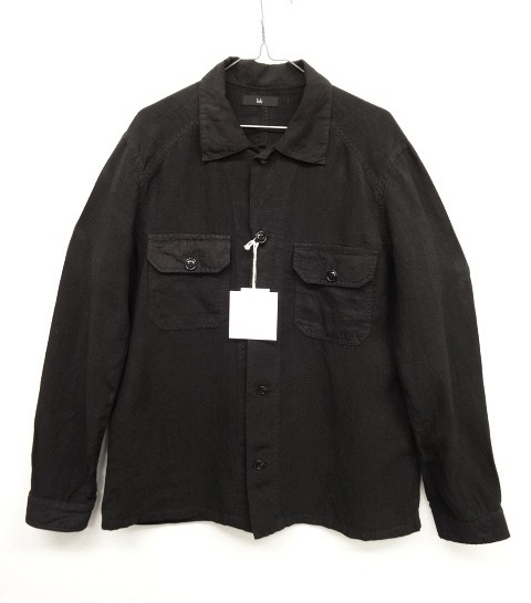 画像: ink "NOTHING FATIGUE" 20'S コットンリネンシーツ 硫化染め生地 リメイク ファティーグジャケット (NEW) 「Jacket」 入荷しました。