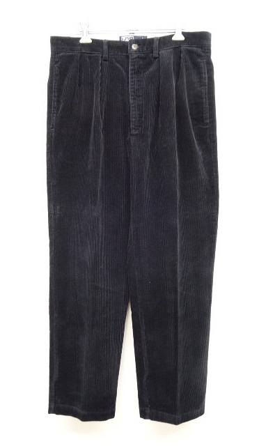 画像: 90'S RALPH LAUREN ツープリーツ 太畝 コーデュロイパンツ (USED) 「Bottoms」 入荷しました。