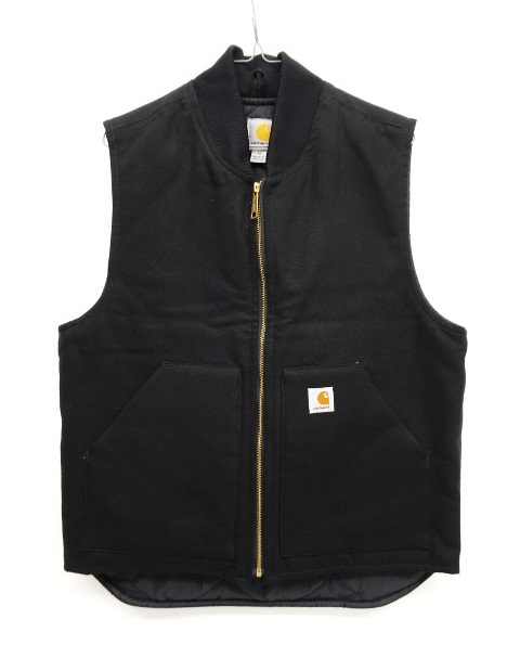 画像: CARHARTT 裏地キルティング ダックベスト (USED) 「No Sleeve」 入荷しました。