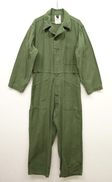 画像: 80'S アメリカ軍 COVERALL TYPE1 コットンサテン (VINTAGE) 「Bottoms」 入荷しました。