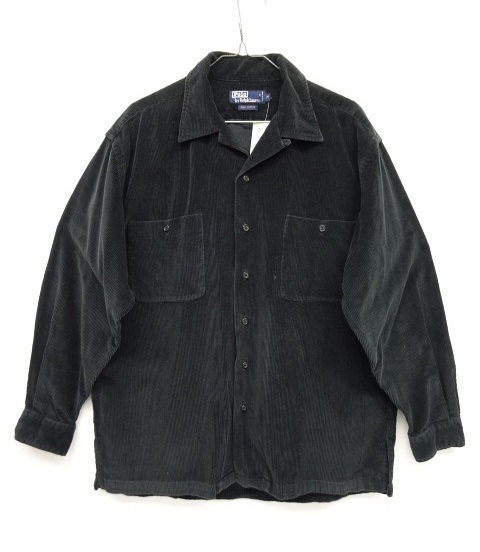 画像: 90'S RALPH LAUREN コーデュロイ オープンカラーシャツ (DEADSTOCK) 「L/S Shirt」 入荷しました。