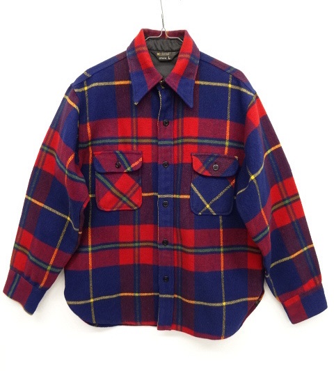 画像: 70'S JC PENNEY ウール CPOシャツ イカリボタン (VINTAGE) 「L/S Shirt」 入荷しました。
