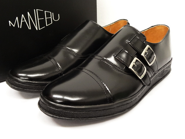 画像: MANEBU "ROAR" カウレザー ダブルモンクストラップ (NEW) 「Shoes」 入荷しました。