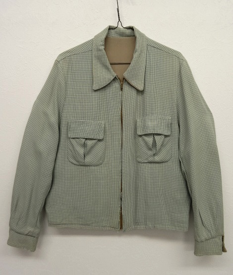 画像: 50'S UNKNOWN ギャバジン リバーシブル ドリズラージャケット (VINTAGE) 「Jacket」 入荷しました。