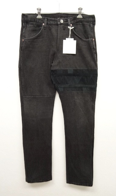 画像: ink "THE CLASH" 70'S Wrangler 解体＆再構築 リメイク デニム BLACK (NEW) 「Bottoms」 入荷しました。