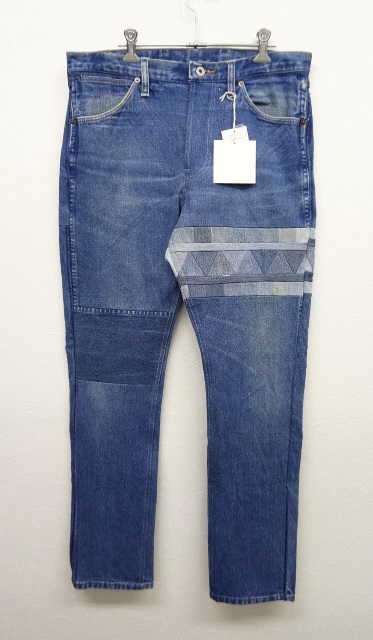 画像: ink "THE CLASH" 70'S Wrangler 解体＆再構築 リメイク デニム BLUE (NEW) 「Bottoms」 入荷しました。