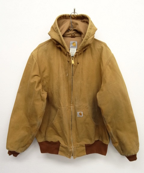 画像: CARHARTT 裏地付き ブラウンダック パーカー (USED) 「Jacket」 入荷しました。