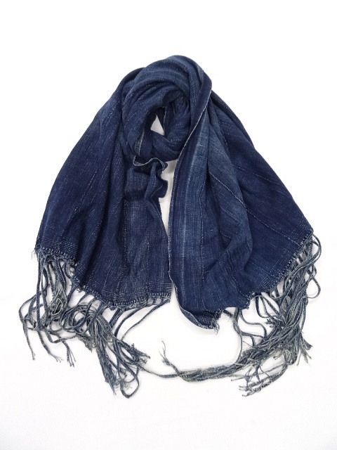 画像: アフリカン インディゴ ファブリック Mサイズ DK INDIGO (ANTIQUE) 「Accessorie」 入荷しました。