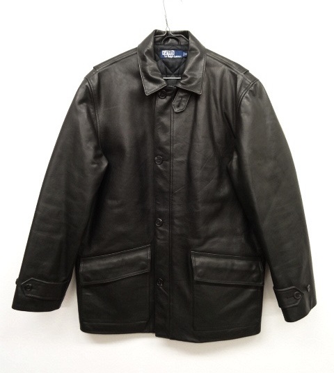 画像: 90'S RALPH LAUREN レザー カーコート (VINTAGE) 「Jacket」 入荷しました。
