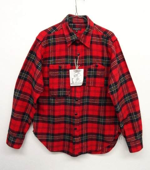 画像: Engineered Garments "WORK SHIRT" レッドチェック USA製 (NEW) 「L/S Shirt」 入荷しました。