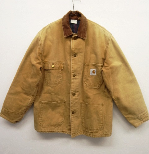 画像: 80'S CARHARTT 裏地ブランケット入り ブラウンダック ジャケット USA製 (VINTAGE) 「Jacket」 入荷しました。