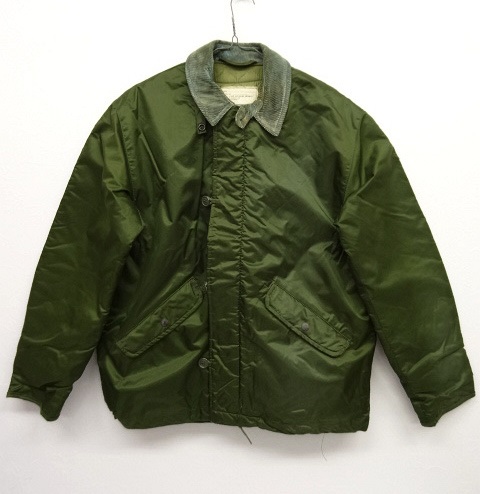画像: 80'S アメリカ軍 US NAVY ステンシル入り ナイロン デッキジャケット (VINTAGE) 「Jacket」 入荷しました。