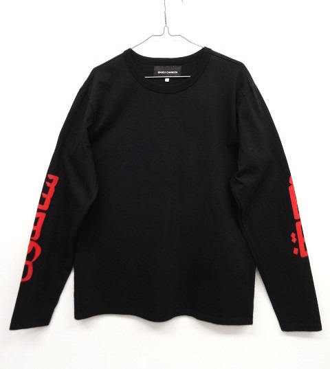 画像: BIANCA CHANDON アラビア ロゴ ロンT BLACK USA製 (NEW) 「T-Shirt」 入荷しました。