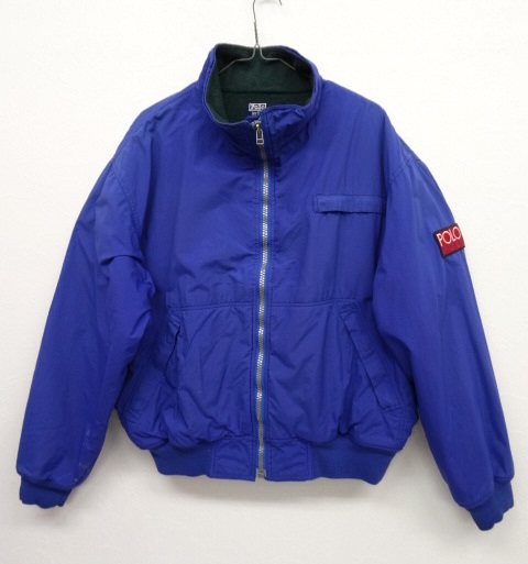 画像: 90'S RALPH LAUREN POLO GOLF 裏フリース ナイロンジャケット (VINTAGE) 「Jacket」 入荷しました。