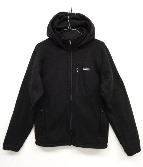 画像: PATAGONIA フード付き フリースジャケット BLACK (USED) 「Jacket」 入荷しました。