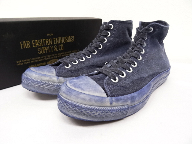 画像: FAR EASTERN ENTHUSIAST "J.E.HI" キャンバス スニーカー SULFUR NAVY (NEW) 「Shoes」 入荷しました。