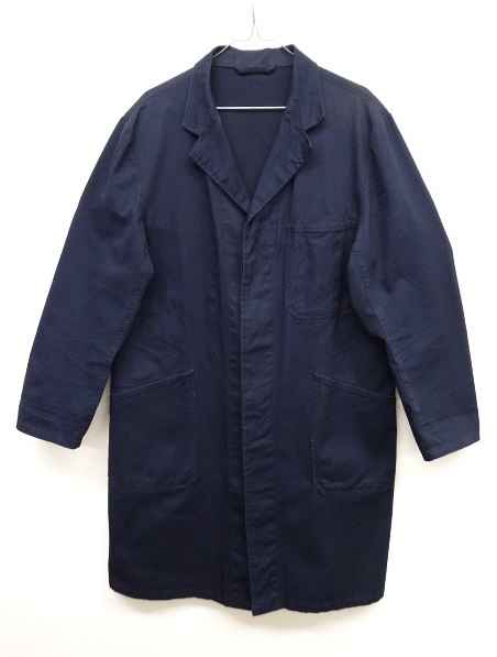 画像: ジャーマン ワーク ショップコート ネイビー (VINTAGE) 「Jacket」 入荷しました。