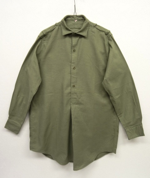 画像: 60'S チェコ軍 プルオーバー グランパシャツ (DEADSTOCK) 「L/S Shirt」 入荷しました。