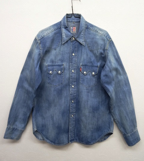 画像: LVC (Levis Vintage Clothing) デニム ウエスタンシャツ (USED) 「L/S Shirt」 入荷しました。