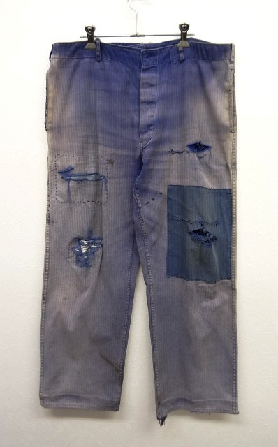画像: ジャーマン ワーク HBT バックルバック ワークパンツ (VINTAGE) 「Bottoms」 入荷しました。