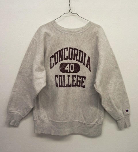 画像: 90'S CHAMPION 刺繍タグ リバースウィーブ USA製 (VINTAGE) 「Sweat Shirt」 入荷しました。