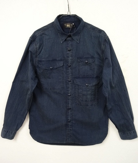 画像: RRL デニム ワークシャツ インディゴ (NEW) 「L/S Shirt」 入荷しました。
